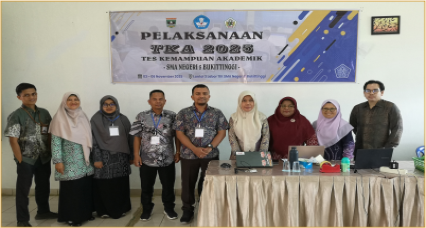 Pelaksanaan Tes Kemampuan Akademik (TKA) Tahun 2025 SMA Negeri 5 Bukittinggi